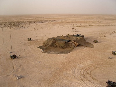 Composante mobile en zone désertique (source 44° RT)